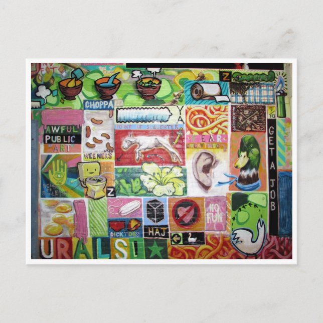 Carte Postale art du travail (Devant)