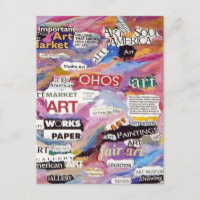 Carte postale Art Event