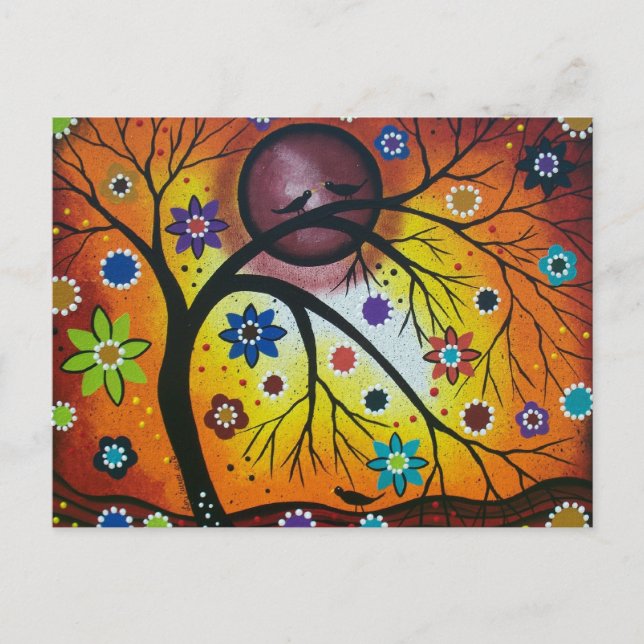 Carte Postale ART FOLK par LORI EVERETT (Devant)