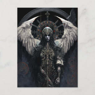 Carte Postale Art gothique d'Imaginaire d'Angle foncé