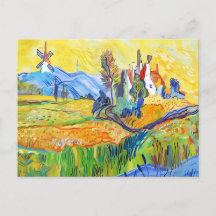 Art Impressionniste Moderne Été Provence Paysage