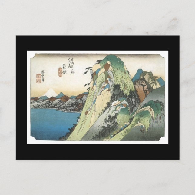 Carte postale Art Japonais Ancien (Devant)