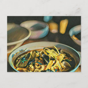 Carte Postale Art japonais pour les amateurs de nourriture