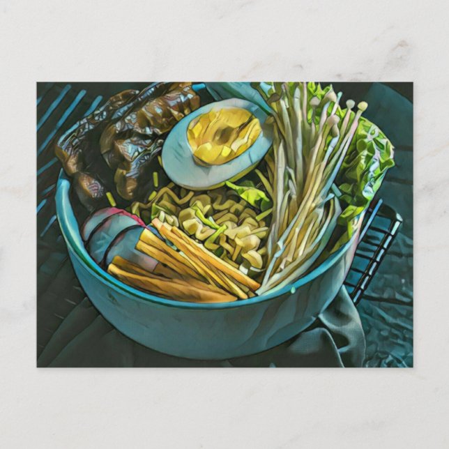 Carte Postale Art japonais rétro (Devant)