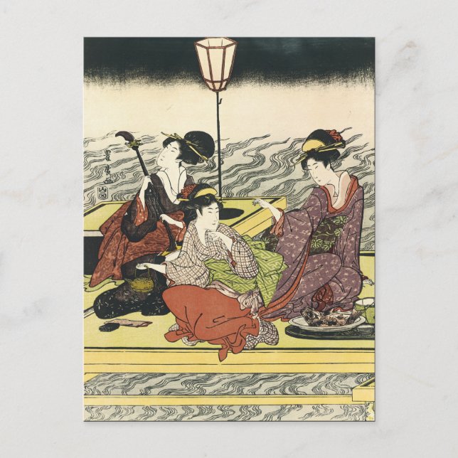 Carte Postale Art japonais vintage (Devant)