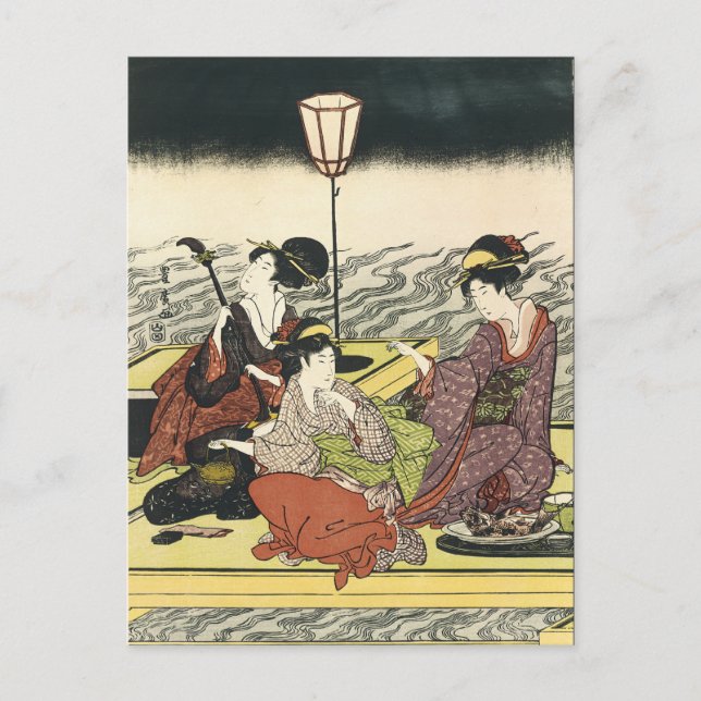 Carte Postale Art japonais vintage (Devant)