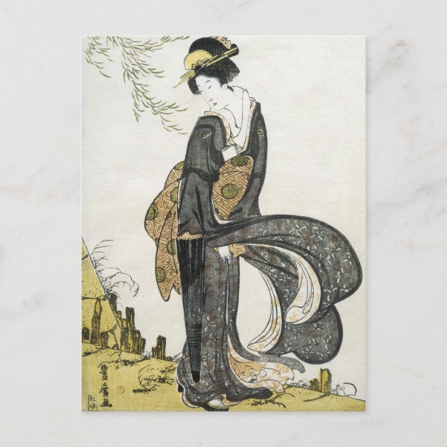 Carte Postale Art japonais vintage (Devant)