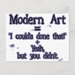Carte Postale Art moderne