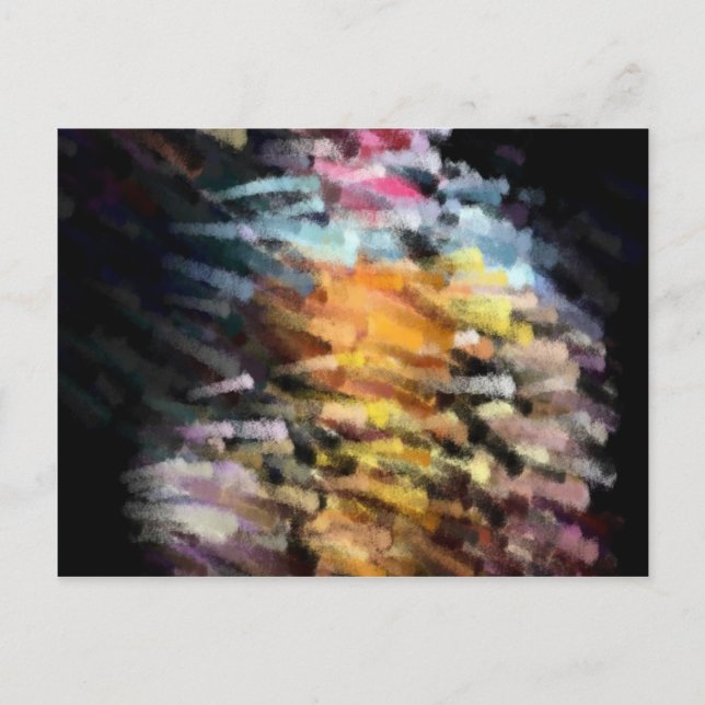 Carte Postale Art moderne de la peinture Abstraite (Devant)