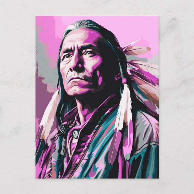 Carte Postale Art mural américain (Devant)