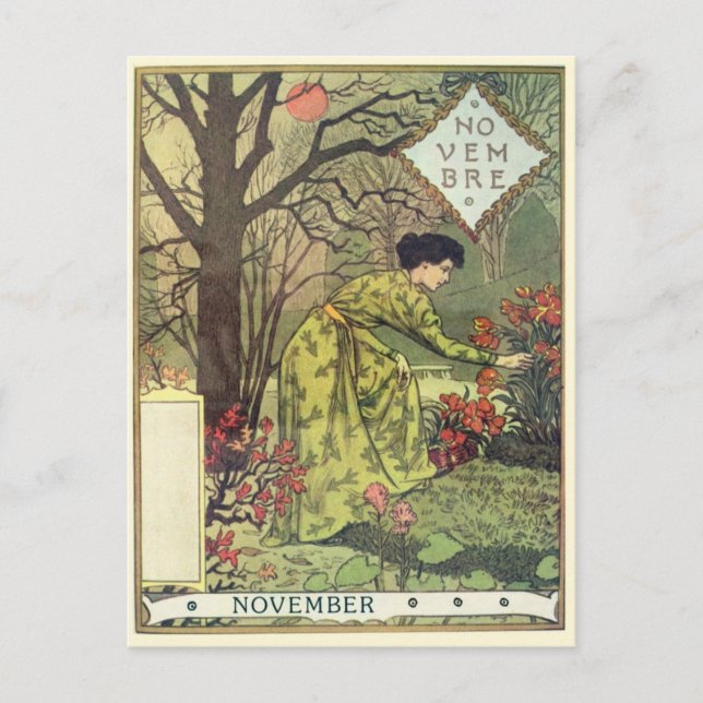 Carte postale Art Nouveau (Devant)