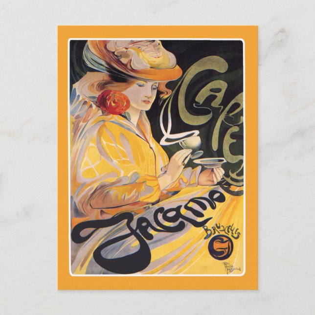 Carte postale : Art Nouveau Café (Devant)