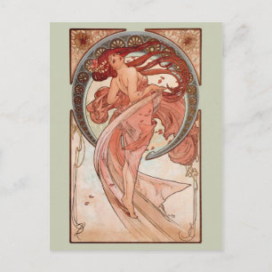 Carte Postale Art Nouveau - Danse