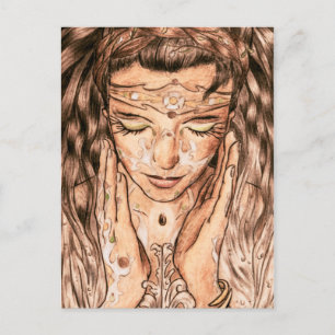 Carte Postale Art nouveau Fine Art Lady