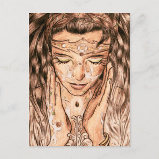 Carte Postale Art nouveau Fine Art Lady