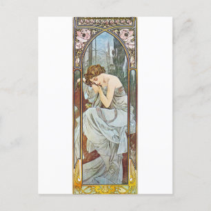 Carte postale Art Nouveau Renaissance pour femme