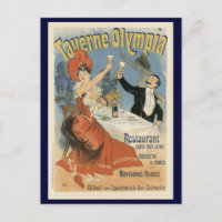 Art Nouveau vintage, Taverne Olympia Restaurant