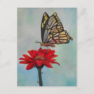 Carte Postale Art papillon Extraordinaire !