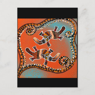 CARTE POSTALE ART PLATAPUS