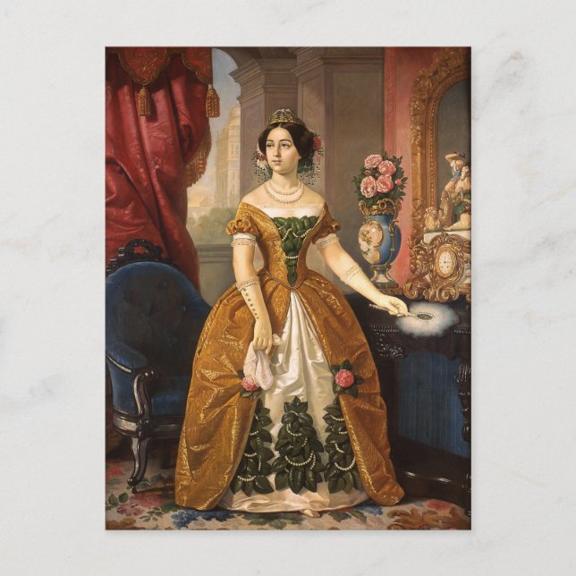 Carte postale Art Portrait (Devant)