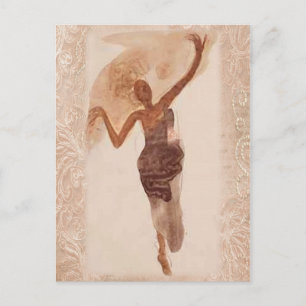 Carte Postale Art raffiné ~ La danseuse c1906