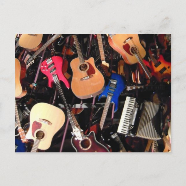 Carte Postale Art Rock (Devant)