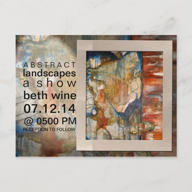 Carte Postale Art Show (Devant)