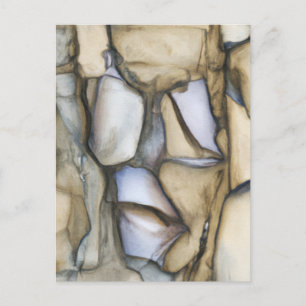 Carte Postale Art trouvé - Cool Rock Motif