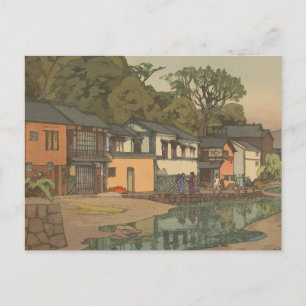 Carte Postale Art Ukiyoe Japonais (Hiroshi Yoshida)