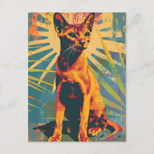 Carte Postale Art Vintage Abyssin