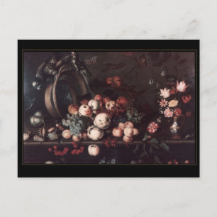 Carte Postale Art Vintage Encore Vie Fleurs