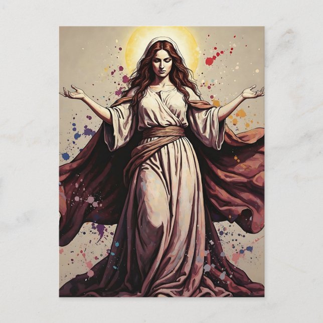 Carte Postale Art vintage Mary Magdalene (Devant)
