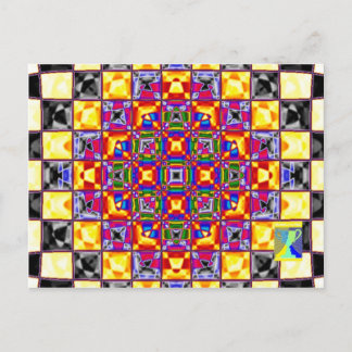 Carte postale Art visuel