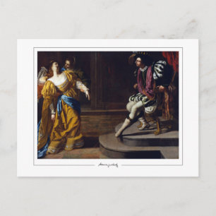 Carte Postale Artemisia Gentileschi #20 - Art fin