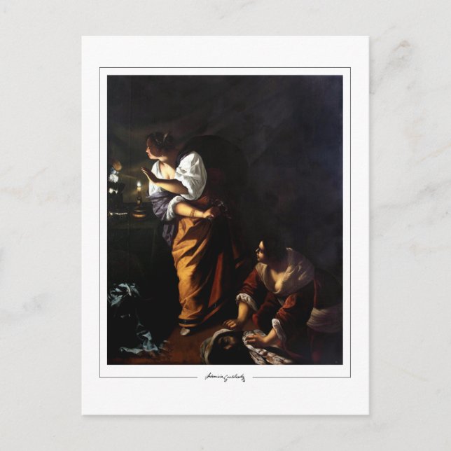 Carte Postale Artemisia Gentileschi #55 - Art fin (Devant)