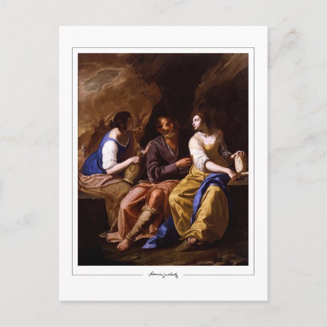Carte Postale Artemisia Gentileschi #79 - Art fin (Devant)