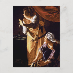 Carte Postale Artemisia Gentileschi Art