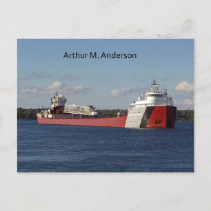 Carte postale Arthur M. Anderson