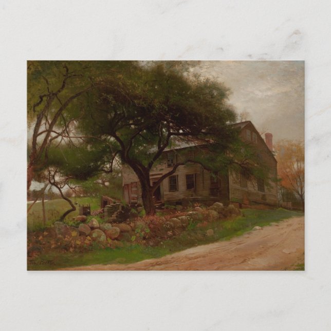 Carte Postale Arthur Parton - Old Farm House in the Catskill (Devant)