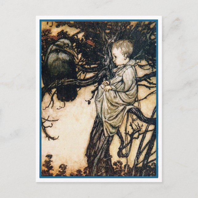 Carte postale Arthur Rackham Peter Pan (Devant)