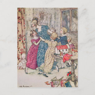 Carte Postale Arthur Rackham   Un groupe rouillé et bruyant