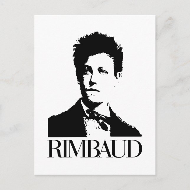 Carte Postale Arthur Rimbaud (Devant)