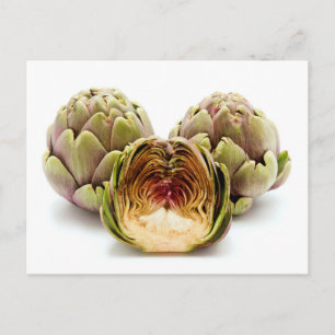 Carte Postale Artichauts