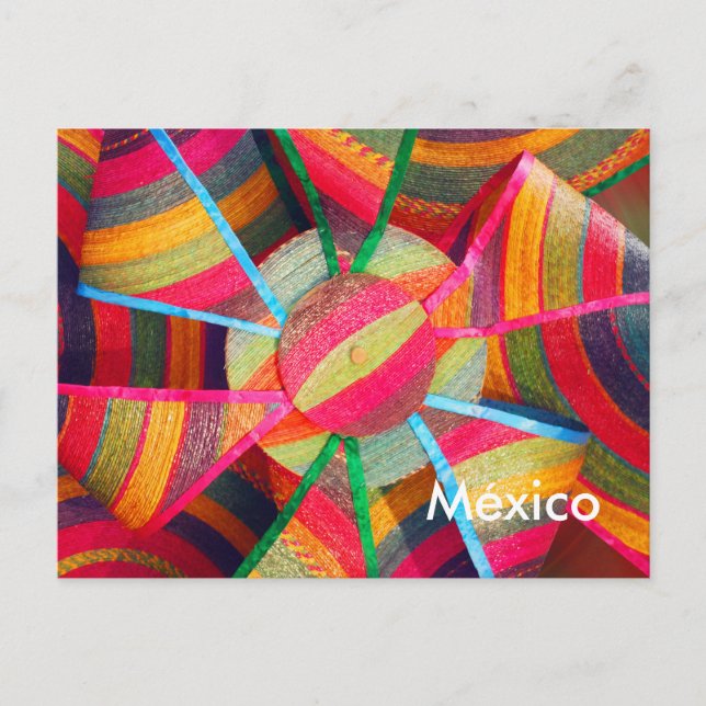 Carte postale artisanale mexicaine (Devant)