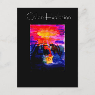 Carte Postale ArtPostCard ColorExposion