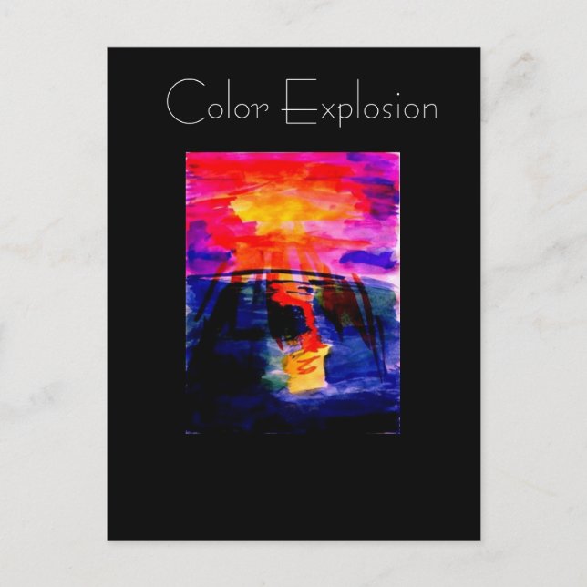 Carte Postale ArtPostCard ColorExposion (Devant)