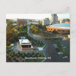 Carte Postale Arts du spectacle Centre-ville de Wichita, Kansas