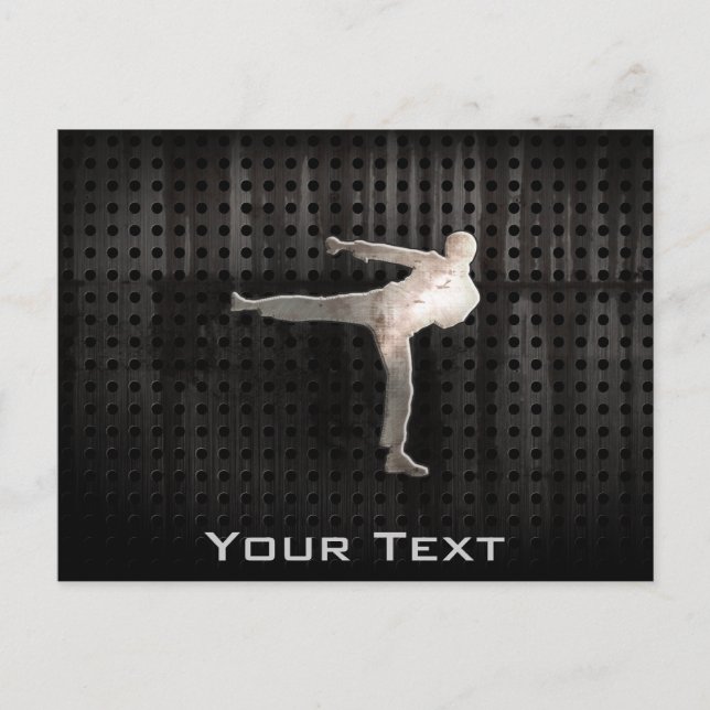 Carte Postale Arts martiaux cool (Devant)