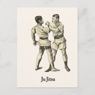 Carte Postale Arts martiaux Ju jitsu 14