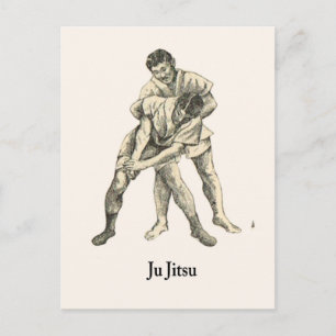 Carte Postale Arts martiaux Ju jitsu 5